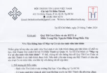 HTTL Tô Hiến Thành – Thông Báo V/v Mục Vụ Cư Xá Cho Sinh Viên Khó Khăn