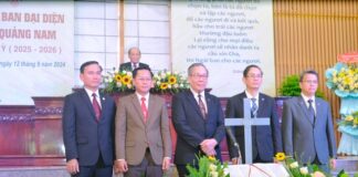 Quảng Nam: Hội Đồng Bầu Cử Ban Đại Diện Tin Lành Tỉnh Nhiệm Kỳ 2025-2026