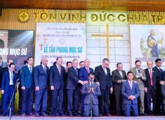 Quảng Nam: Lễ Tấn Phong Mục Sư Khu Vực I