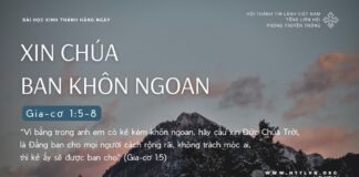 Xin Chúa Ban Khôn Ngoan – 18/9/2024