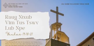 Raug Ntxub Vim Tus Tswv Lub Npe – 2/9/2024