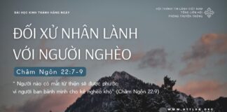 Đối Xử Nhân Lành Với Người Nghèo – 22/9/2024