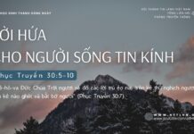 Lời Hứa Cho Người Sống Tin Kính – 26/9/2024