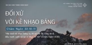 Đối Xử Với Kẻ Nhạo Báng – 29/9/2024