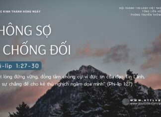 Không Sợ Bị Chống Đối – 3/9/2024