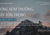 Đừng Xem Thường, Hãy Tôn Trọng – 30/9/2024