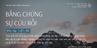 Bằng Chứng Sự Cứu Rỗi – 5/9/2024