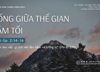 Sống Giữa Thế Gian Tăm Tối – 6/9/2024