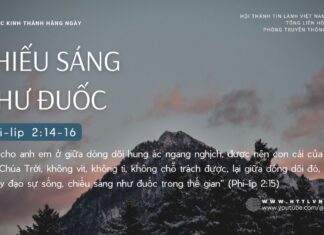 Chiếu Sáng Như Đuốc – 7/9/2024