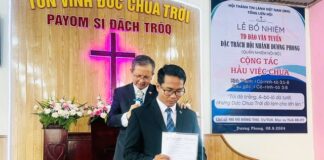 Bà Rịa – Vũng Tàu: Bổ Nhiệm Đặc Trách Hội Nhánh Dương Phong