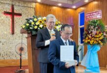 Tiền Giang: Bổ Nhiệm Quản Nhiệm Chi Hội Tân Lý Đông