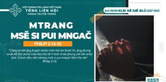 Mtrang Msĕ Si Pui Mngač – 7/9/2024