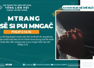 Mtrang Msĕ Si Pui Mngač – 7/9/2024
