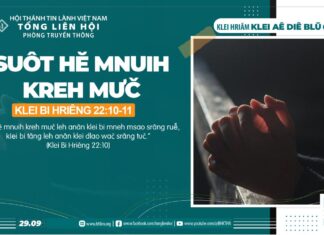 Suôt Hĕ Mnuih Kreh Mưč – 29/9/2024