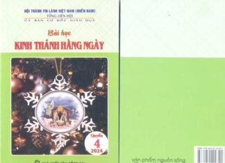 UB. CĐGD: Giới Thiệu Bài Học Kinh Thánh Hằng Ngày Quý IV/2024