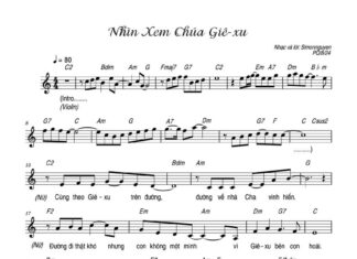 Bài hát: NHÌN XEM CHÚA GIÊ-XU