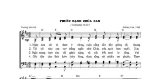 Bài hát: PHƯỚC HẠNH CHÚA BAN