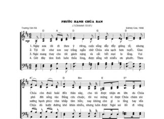 Bài hát: PHƯỚC HẠNH CHÚA BAN