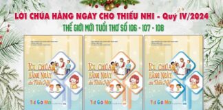 GIỚI THIỆU LỜI CHÚA HẰNG NGÀY CHO THIẾU NHI – QUÝ IV 2024