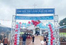 Gia Lai: Hội Thánh Plei Pă Pết Dâng Nhà Thờ Mới Cho Chúa