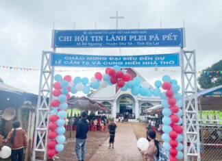 Gia Lai: Hội Thánh Plei Pă Pết Dâng Nhà Thờ Mới Cho Chúa