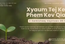 Xyaum Tej Kev Phem Kev Qias – 15/10/2024