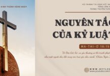 Nguyên Tắc Của Kỷ Luật – 18/10/2024