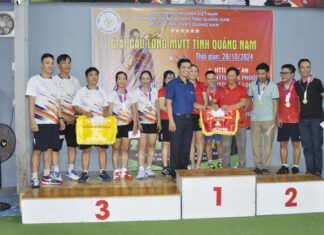 Quảng Nam: Giải Cầu Lông Mục Vụ Thể Thao Năm 2024