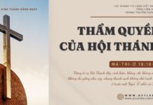 Thẩm Quyền Của Hội Thánh – 19/10/2024