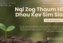 Nqi Zog Thaum Hla Dhau Kev Sim Siab – 22/10/2024