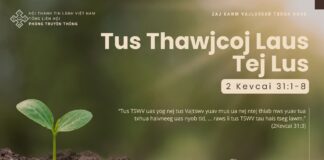 Tus Thawjcoj Laus Tej Lus -25/10/2024