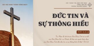 Đức Tin Và Sự Thông Hiểu – 28/10/2024