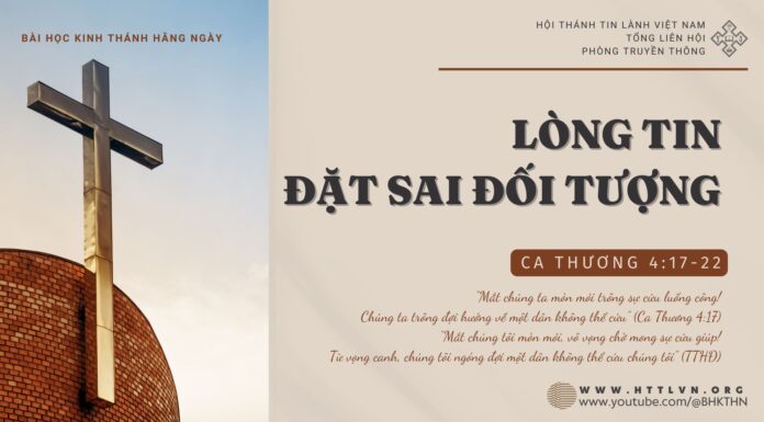Lòng Tin Đặt Sai Đối Tượng – 31/10/2024