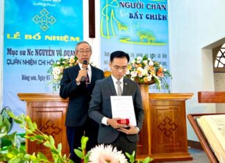 Bình Định: Bổ Nhiệm Quản Nhiệm Chi Hội Bồng Sơn