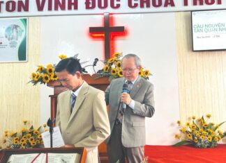 Vĩnh Long: Bổ nhiệm Quản nhiệm Hội Thánh Tin Lành Thành Trung