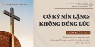 Có Kỳ Nín Lặng: Không Đúng Lúc – 7/10/2024