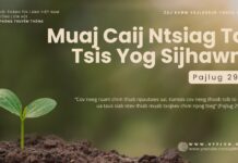 Muaj Caij Ntsiag To: Tsis Yog Sijhawm – 7/10/2024