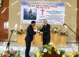 Lâm Đồng: Ra Mắt Chi Hội Tin Lành Kơ Si