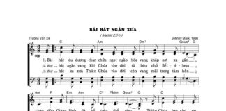 Ca khúc Giáng sinh: BÀI HÁT NGÀN XƯA