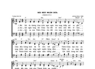 Ca khúc Giáng sinh: BÀI HÁT NGÀN XƯA