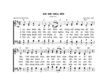 Bài hát Giáng sinh: XIN MỜI CHÚA ĐẾN