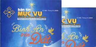 Bản Tin Mục Vụ 103: “BÌNH AN TRÊN ĐẤT”