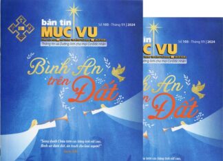 Bản Tin Mục Vụ 103: “BÌNH AN TRÊN ĐẤT”