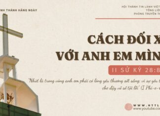 Cách Đối Xử Với Anh Em Mình – 11/11/2024