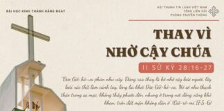 Thay Vì Nhờ Cậy Chúa – 12/11/2024