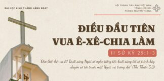 Điều Đầu Tiên Vua Ê-xê-chia Làm – 13/11/2024