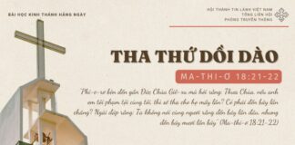 Tha Thứ Dồi Dào – 14/11/2024