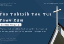Tus Tubtxib Tau Tus Tswv Zam – 15/11/2024