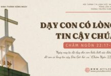 Dạy Con Có Lòng Tin Cậy Chúa – 17/11/2024