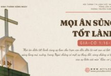 Mọi Ân Sủng Tốt Lành – 18/11/2024